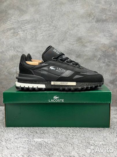 Кроссовки Lacoste черные арт:318