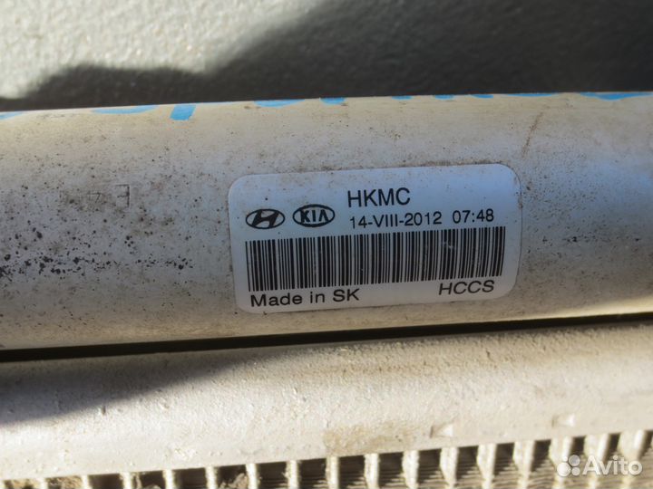 Радиатор кондиционера киа спортейдж