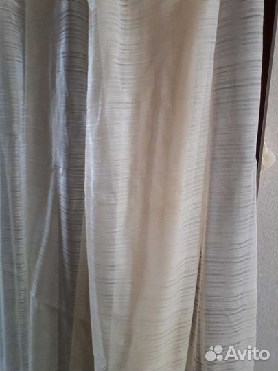 Тюль практически новая