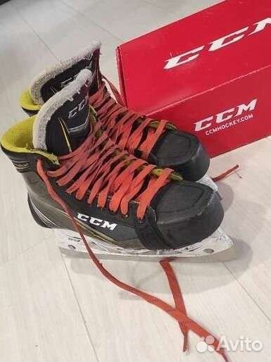 Коньки для хоккея с мячом р.39,5