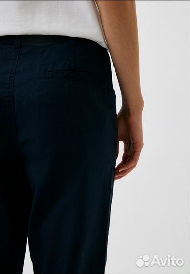 Льняные брюки uniqlo