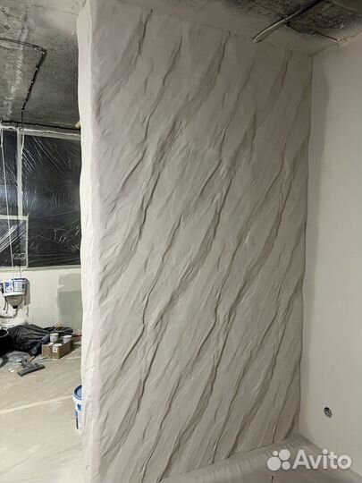 3D Гипсовые панели скала и не только