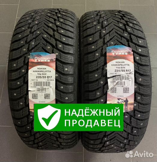 Nokian Tyres Hakkapeliitta 10p SUV 235/55 R17 103T