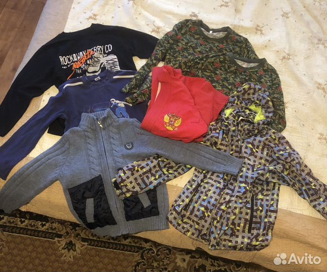 Одежда, вещи пакет на мальчика 146 148