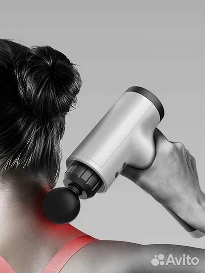 Перкуссионный вибромассажер (массажер пистолет)