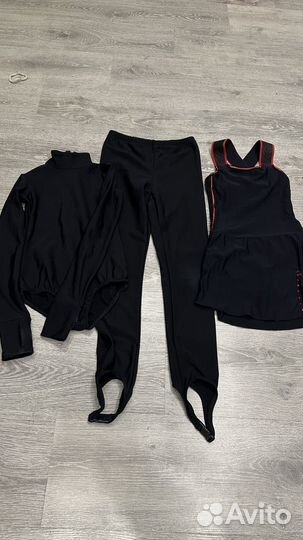 Костюм для фигурного катания + термо бельё