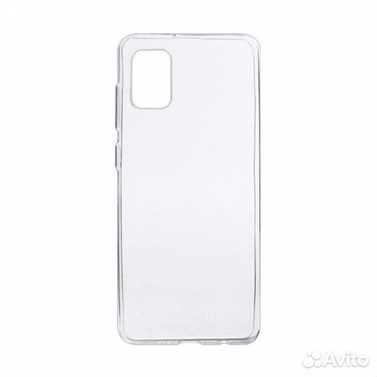 Чехол силикон для Samsung A31 прозрачный