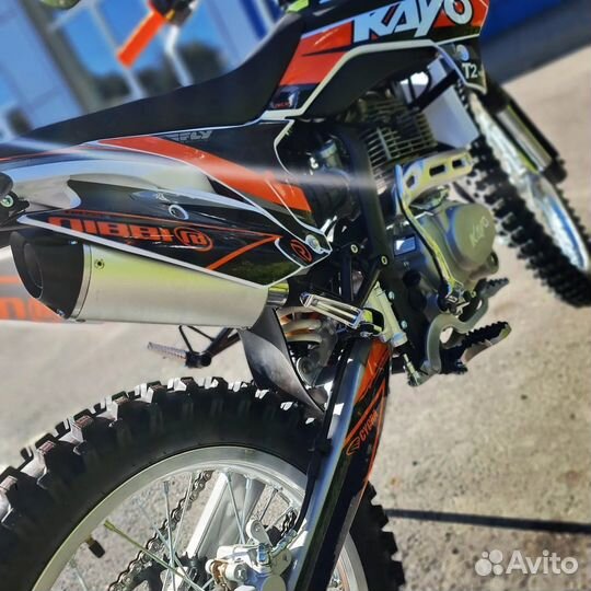 Kayo T2 250 MX enduro Мотоцикл Витрина