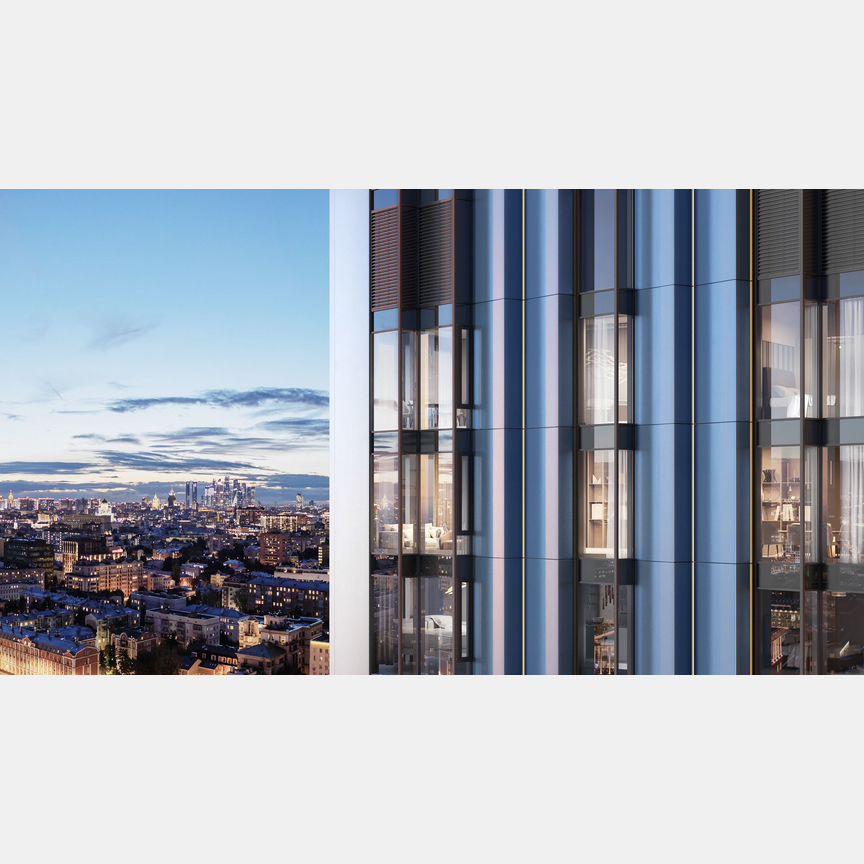 2-к. квартира, 71,1 м², 30/56 эт.