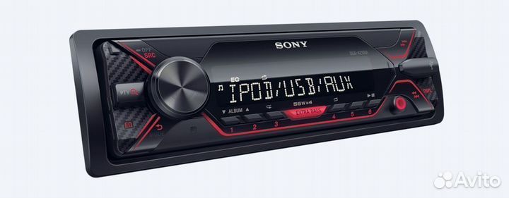 1-DIN USB/SD-ресиверы Sony DSX-A210UI/R