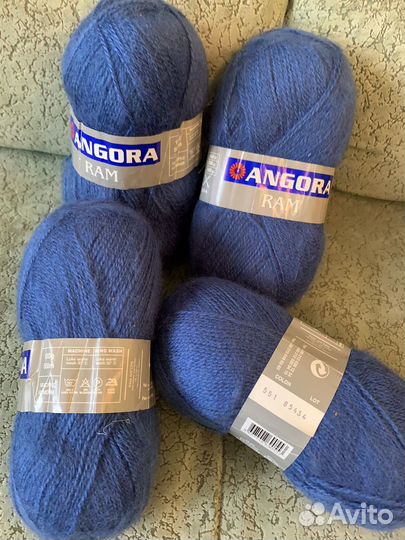 Пряжа для вязания мохер
