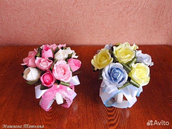 Букеты в кружках