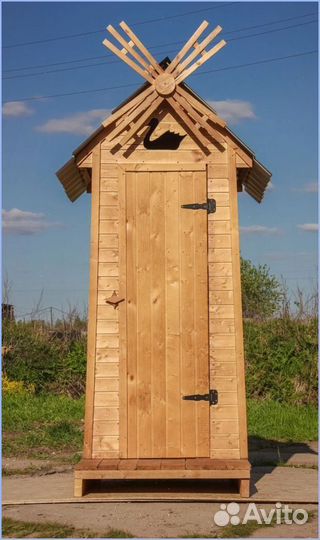 Уличный туалет с установкой эрв 438