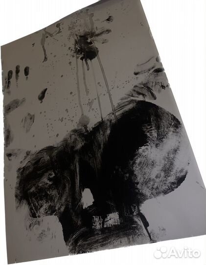 Картина женское тело / отпечаток тела