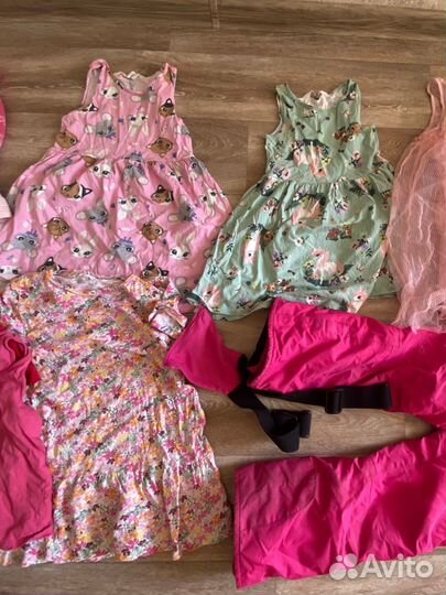 Вещи пакетом на девочку 4 года