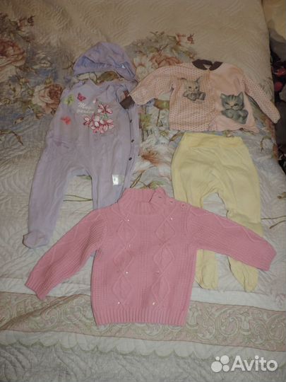 Одежда на девочку 74-80 размер