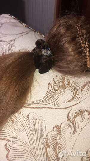 Шиньон натуральный