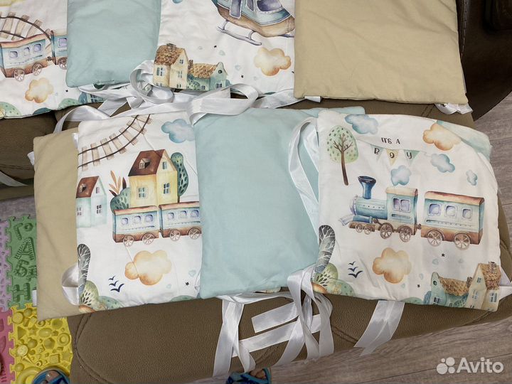 Бортики в детскую кроватку