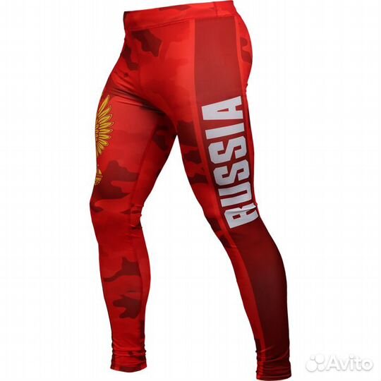 Леггинсы детские Alfa Brend Camo красные (8 лет)