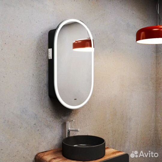 Зеркальный шкаф в ванную