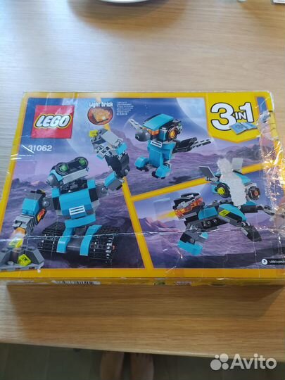 Lego creator 31062 робот, оригинал.Полный комплект