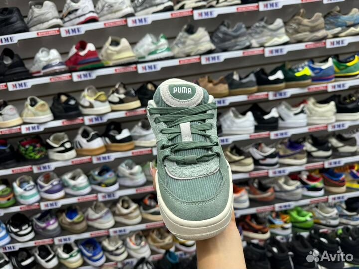 Кроссовки puma 180 sk8 tones зеленые