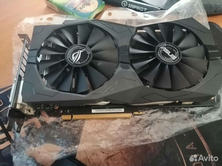 Видеокарта asus strix 1050 2gb