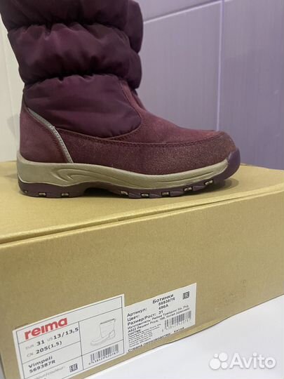 Зимние сапоги reima 31