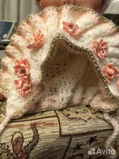 Продам шапочки для новорожденных