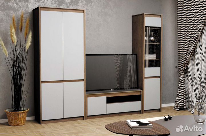 Гостиная Эдем крем/дуб ирландский