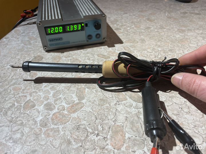 Паяльник 12В