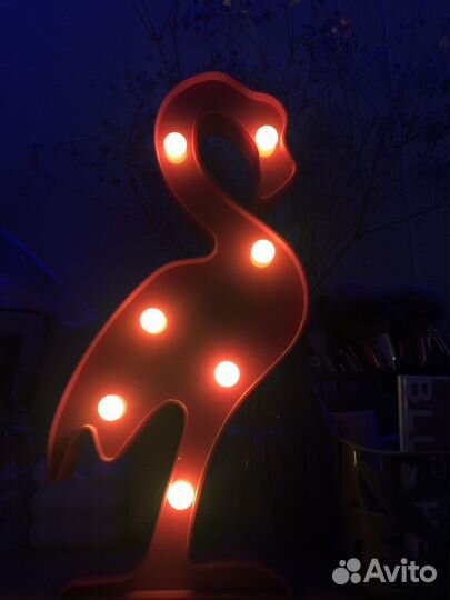 Ночник детский Фламинго