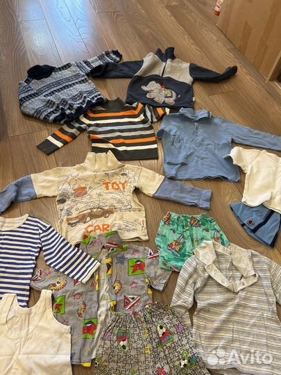 Одежда пакетом доя мальчина на 1-2г