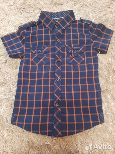 Рубашка для мальчика 116 122
