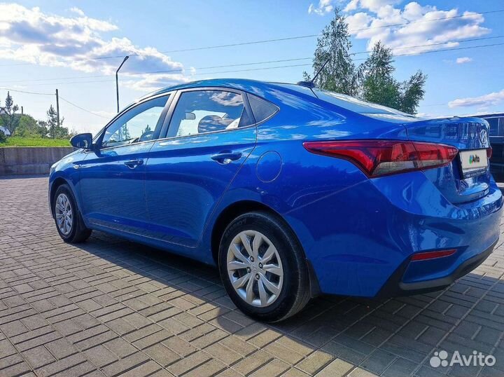 Hyundai Solaris 1.6 AT, 2018, 139 800 км