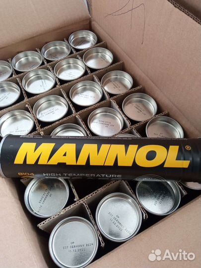 Смазка в тубах 400гр в Ведрах mannol