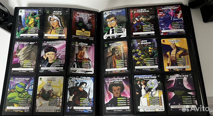 Карточки Черепашки-ниндзя