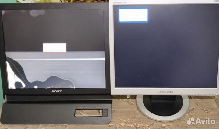 2 Монитора Sony и Samsung