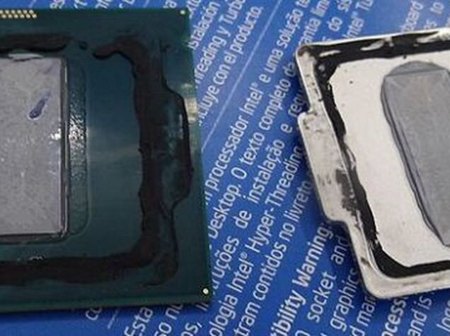 Как снять крышку с процессора Intel Core i7-7700К - Авито Объявления в Новороссийске: недвижимость, транспорт,
