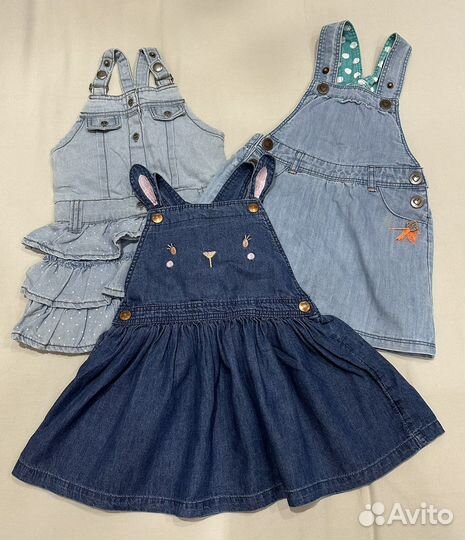 Одежда на девочку 12 мес (80 см)