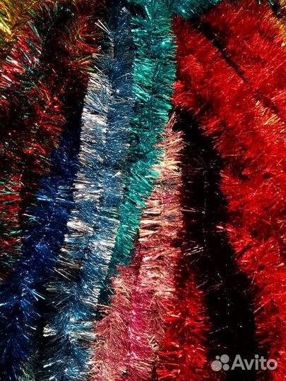 Мишура новогодняя