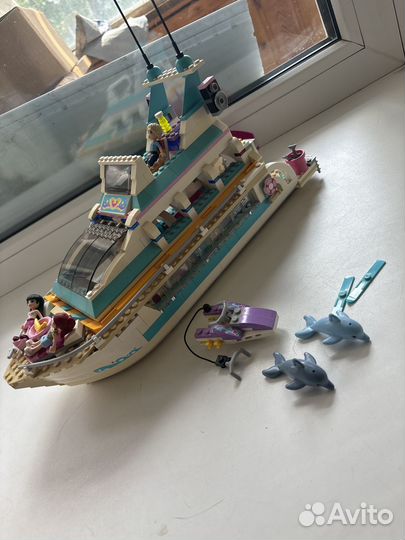 Lego friends яхта