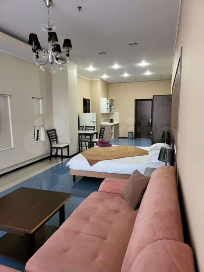 Квартира-студия, 45 м², 1/9 эт.