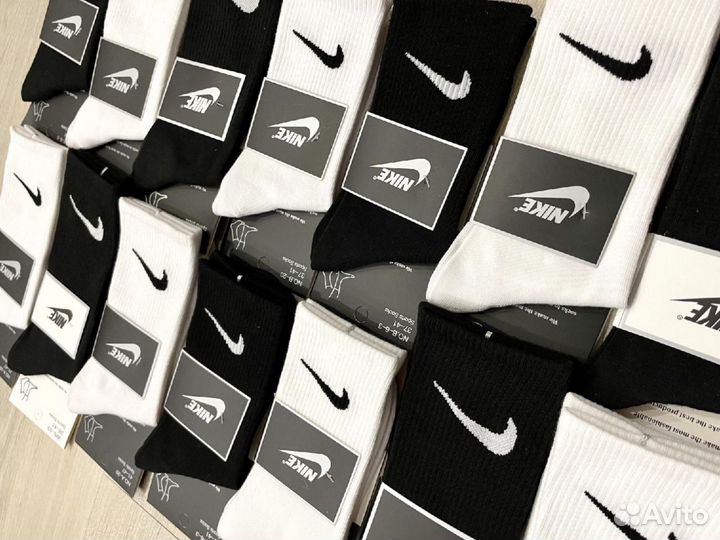 Носки nike высокие