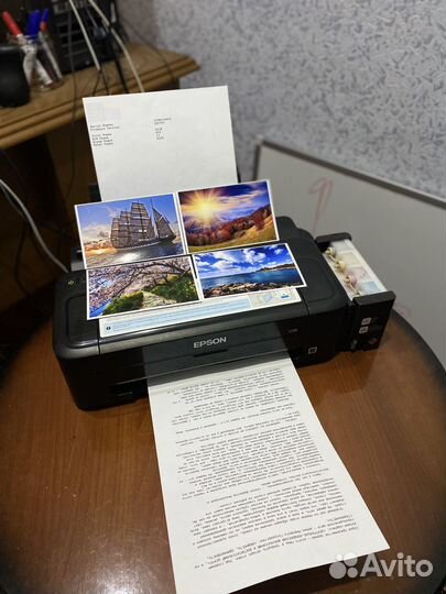 Цветной струйный принтер epson
