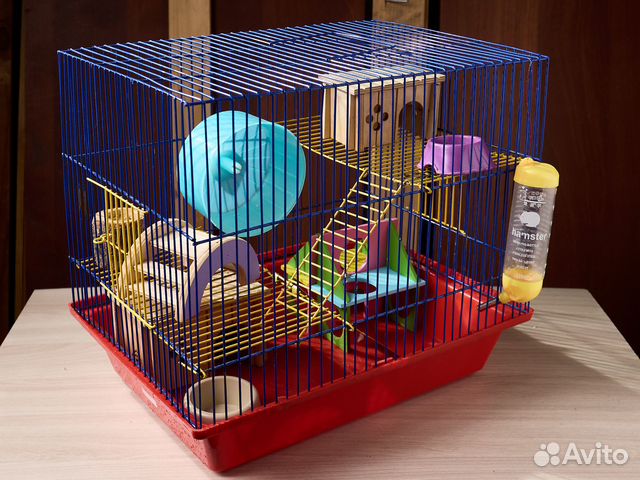 Клетка для хомяка хомяков крысят грызунов