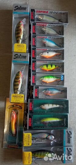 Воблеры Салмо, Рапала