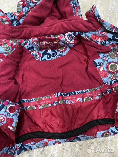 Комбенизон зимний для девочки