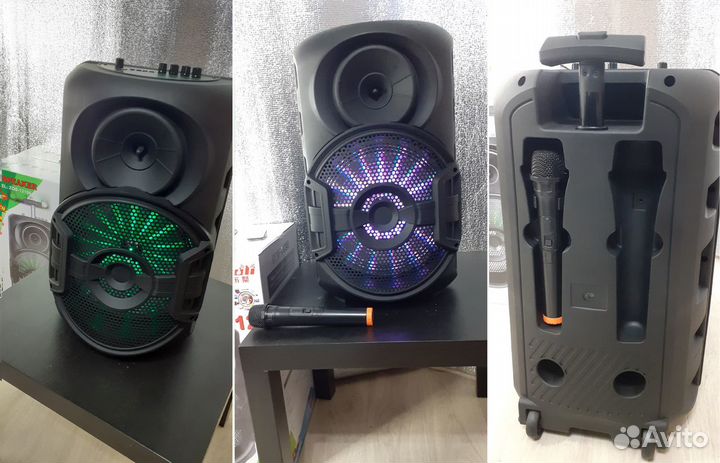 Колонка с караоке Мощная беспроводная Акустика