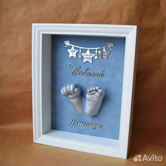 3d слепки ручек и ножек